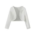 thumbnail image 1 of Bellella Cardigan pour Femmes, Chandail, Veste à Manches Longues, Haut Léger, Cardigan Ample à devant Ouvert, Chemisier pour Femmes, Blanc, TG, 1 of 3