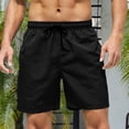 thumbnail image 2 of Besolor Men's Summer Swim Trunks Drawstring Quick Dry Board Shorts Bathing Suit with Mesh Lining Surfing Beach Shorts, 2 of 7