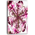 thumbnail image 2 of Art Floral Numérique Parfait en Rose Foncé - Impression sur Toile Florale, 2 of 3