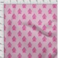 thumbnail image 3 of oneOone Cotton Flex Fabric Leaves & Tree Block Fabric Prints By Yard 40 Inch Wide, 3 of 4