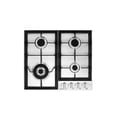 thumbnail image 2 of Ancona 24 in Natural Gas Cooktop with 4 Brass Burners, 2 of 6