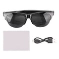 thumbnail image 2 of Rain Smart Glasses Support 144 Languages Touch Control Sound Assistant  5.4 IP65 AI Smart Translation Sunglasses with Mic Speakers, 2 of 7