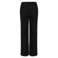 thumbnail image 4 of Wensltd Jeans pour Femmes Taille Mi-Haute Extensibles à Enfiler Jeans à Jambe Grand Pantalons Évasés, 4 of 6