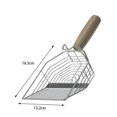 thumbnail image 2 of Litière pour Chat er Double Spécification Poignée en Bois de Sable de Substrat Creux, 2 of 9