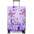 thumbnail image 1 of Travel Luggage Cover Suitcase Protector Fits 18-32 Inch Luggage Wheel Covers Patterned Travel Related Items Flower Luggage Protector Elastic Luggage Anti-scratch Suitcase Cover S, 1 of 5