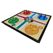 Labymos Portable Magnetic Ludo Board Games Folding Flight Game Flying Chess Entertainment Educational Gift for