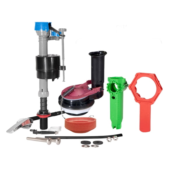 Fluidmaster K-400H-038-T4 PerforMAX 3 in. Everything Toilet repair kit, No Size, Multi