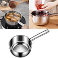 thumbnail image 2 of Heavy Duty Stainless Steel Cooking Spoon with Long Handle for Kitchen Use Metal Serving Utensil for Stirring Pouring Sauteing and Nonstick Compatibility, 2 of 8
