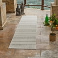 thumbnail image 4 of Rug Branch Maise Abstract Indoor Outdoor Area Rug, Cream Beige, Modern - Entryway, Hallway, Bathroom, and Kitchen, 4 of 5