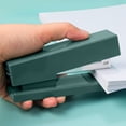 thumbnail image 2 of Btomtd Student Effortless Stapler Large Standard Handheld Small Multi Functional Stapler, Green, 2 of 6