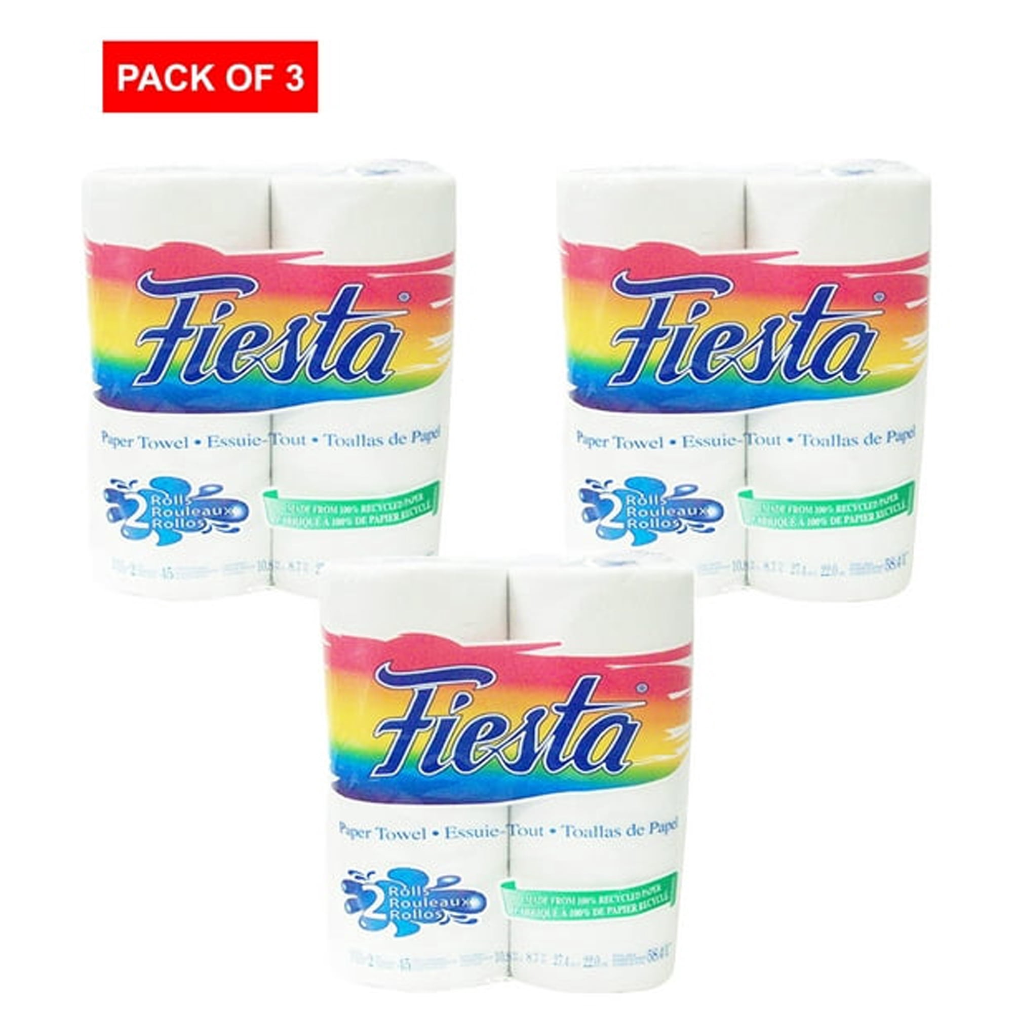 Fiesta Paper Towel (2 Rolls) (Pack of 3) 152451