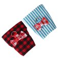 thumbnail image 4 of a Hammock Walking Rope Blue Extra Small Glass Cage Dwarf Ferret Russian Outfits Small Animals Traction Rope Chest Strap Red Grid Blue Stripes 2 Pieces, 4 of 7