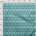 thumbnail image 2 of oneOone Cotton Poplin Fabric Paisley & Chevron Ikat Decor Fabric Printed BTY 56 Inch Wide, 2 of 4
