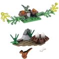 thumbnail image 1 of LEGO Jurassic World: 2 Mini Ensembles Nid de Raptor et Bébé Raptor Caché, 1 of 1