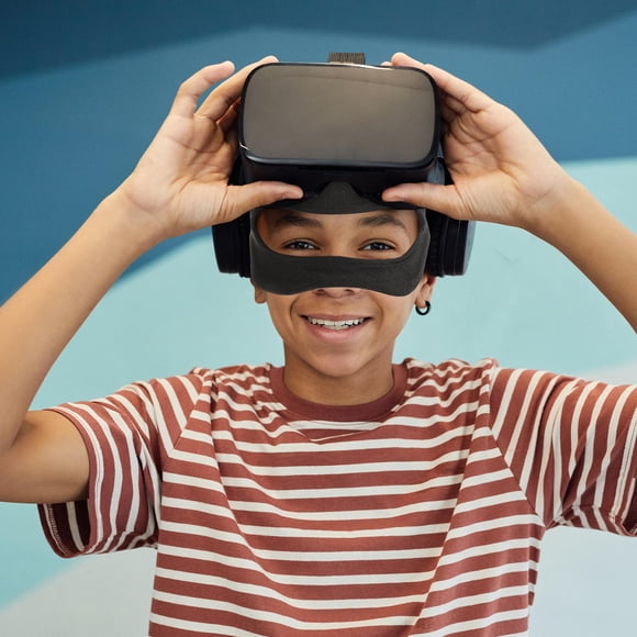 PTOOTP 1 Ensemble Housse de Casque VR avec Style Ajustable pour Divertissement VR en Noir