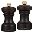 thumbnail image 1 of Cole & Mason Hoxton Mill - Table Salt Grinder & Pepper Grinder with Precision+ Grinder - Kitchen & Home Accessory - Chocolate Wood, 1 of 7