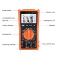 thumbnail image 4 of yeacher Smart Digital Multimeter with True RMS, 6000 Counts, Auto/Manual Range, AC/DC Voltage/Current Measurement, Temperature Testing, Flashlight, Black & Orange (OM901B, Battery Not Included), 4 of 7
