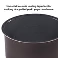 thumbnail image 2 of Instant Pot Ceramic Inner Slow Cooking Pot 6-Qt, Non-Stick Coated Interior, Rice Cooker, 2 of 5