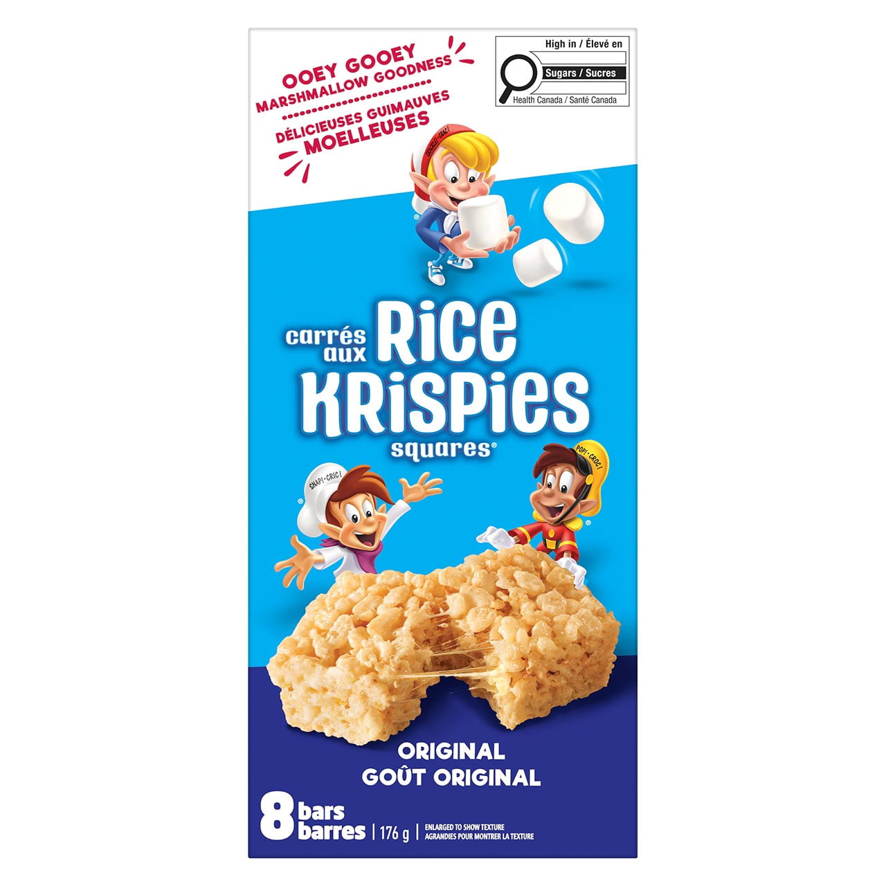 Kellogg's Rice Krispies Squares Bars - Original, 8 Cereal Bars