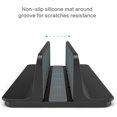 thumbnail image 4 of DURAMEX (TM) Support Vertical pour Ordinateur Portable [Taille Ajustable], Support de Bureau en Aluminium avec Station d'Accueil Ajustable, pour Tous les Ordinateurs Portables MacBook, Surface, Chromebook et de Jeu (jusqu'à 17,3 Pouces), Noir, 4 of 8