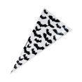 thumbnail image 3 of Ruiboury 100pcs Candy Cone Bag Party Popcorn Ice Cream Cookies Biscuits Storage Plastic Cone Pouch, Animal, 17x33cm, 3 of 7