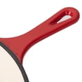 thumbnail image 4 of Hamilton Beach 12 Inch Non Stick Cast Iron Fry Pan, Red, 4 of 4