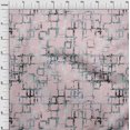 thumbnail image 4 of oneOone Rayon Light Pink Fabric Geometric Sewing Craft Projects Fabric Prints By Yard 56 Inch Wide-WT, 4 of 5