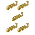 thumbnail image 3 of Ruiboury Sparkling Brilliant Lighting For Christmas Decoration Different White/Gold Ribbon 5m+50 lights 5Set, 3 of 6