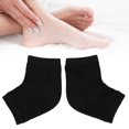 thumbnail image 4 of Heel Socks, Cracked Heel Socks Natural Look Vitamin E  For Dry Black, 4 of 8