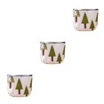thumbnail image 2 of serony Mini Portefeuille pour Femmes à Motif de Dessin Animé Porte-Argent Sacs Porte-Clés Porte-Cartes Portefeuille à Fermeture Éclair Porte-Monnaie Carré Bleu Ensemble de 3, 2 of 6