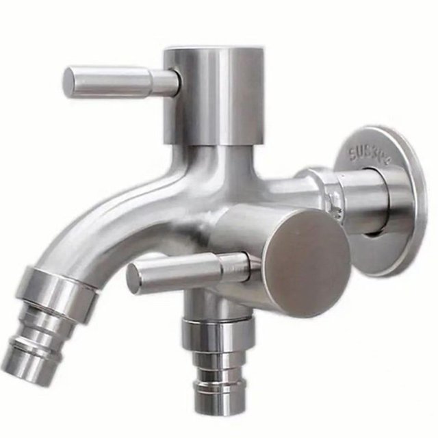 Suyin Washing Machine Faucet One Inlet Two Outlet Dual-Use Multifunctional Faucet
