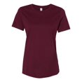 thumbnail image 1 of Bella Canvas 6400 - Relaxed Short Sleeve Jersey T-Shirt, L, Maroon, 1 of 3