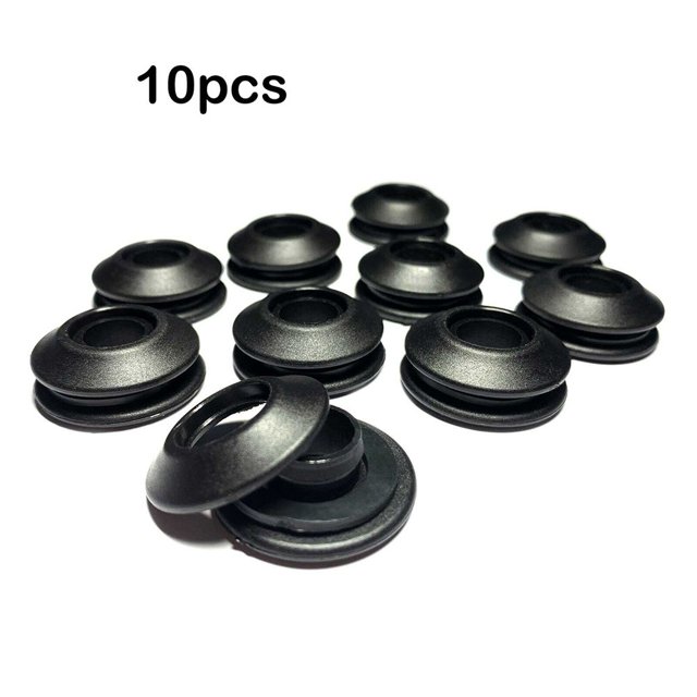 Ensemble de 10 Œillets en Plastique Œillets Ronds Œillets Bâche Œillets Couverture Solaire Piscine