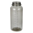 thumbnail image 4 of Mainstays 34 oz Black Plastic Wide Mouth Sports Water Bottle with Twist Top Lid, 4 of 18