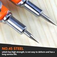 thumbnail image 3 of Woodworking compass industrial multi-function tool planning wire gauge adjustable lockable divider, 3 of 8