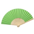 thumbnail image 1 of Binwennn Crepe Paper Flower Solid Fan Folding Folding Party Wedding Hand Dance Held Silk Pattern Color Tools & Home Improvement, 1 of 3