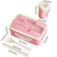 thumbnail image 2 of EGNMCR Portable Lunch Box With Lid And Cup Lunch Box Lunch Box Food Storage Container With Lid Leakproof Food Preparation Container For Storage Home Office lunch boxes, 2 of 6