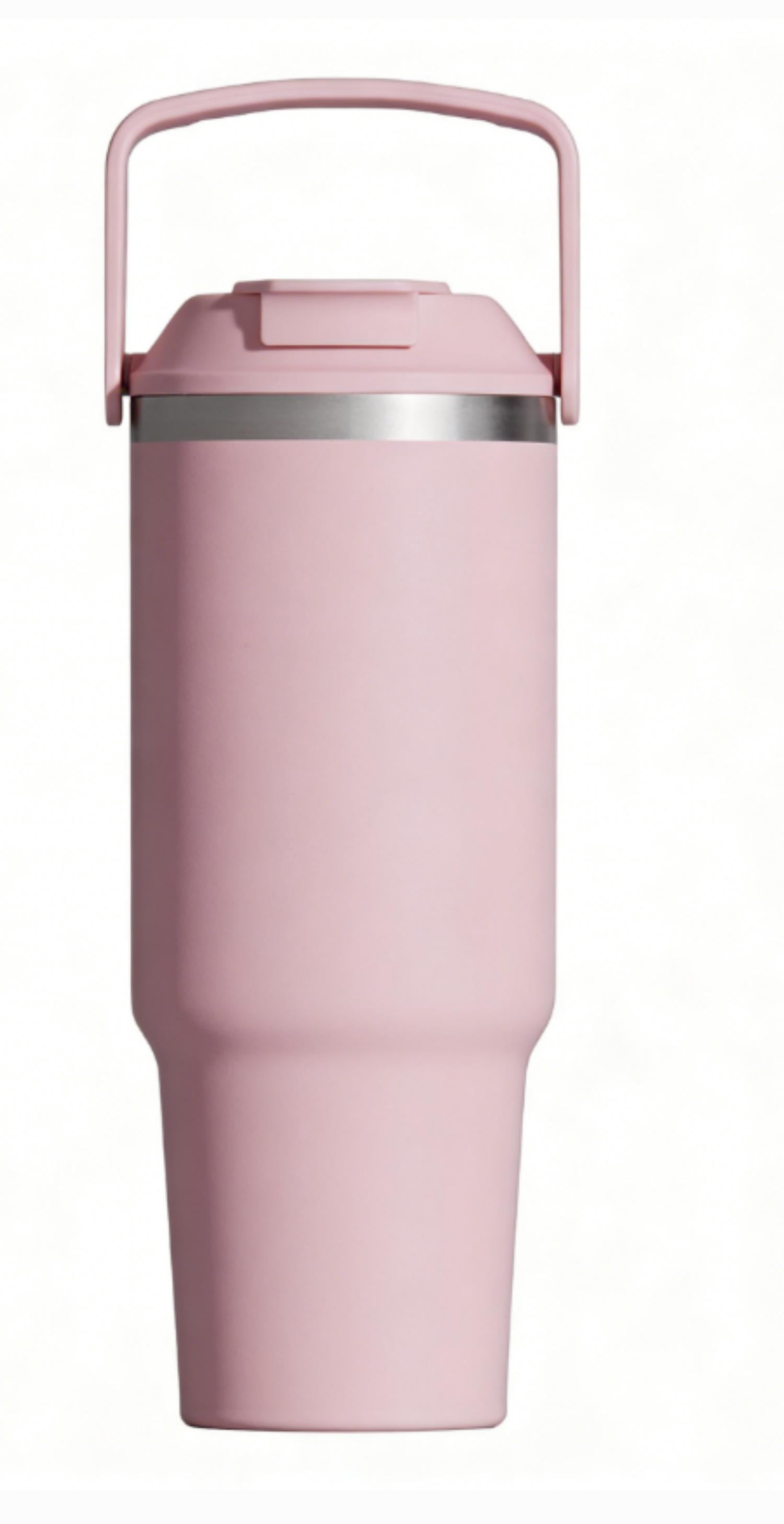 Gourde en acier inoxydable Mainstays 30 oz, Rose, Intérieur SS304 & Extérieur SS201, Silicone PP