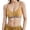 Yellow, variant on HXWCHs Women's Seamless Underwire Bra with Contrasting Color Hollow Design for Comfortable All-Day Wear L Army Green