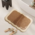 thumbnail image 4 of Yhmxh Bathroom Rugs Bath Rug Bath Mat Creamy Style Imitation Sheep's Wool Entrance Mat for Bathroom Water Absorbent Non Slip Great for Home Shower Bathroom Use carpeting carpeting, 4 of 4