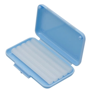 Cire Orthodontique Aromatisée à la Menthe pour Appareils Orthodontiques - Boîte Bleue, Bâtonnets de Cire 43 mm, Lot de 10 g, Format Boîte 55 X 37 mm, Cire de Qualité Alimentaire, Apaise l'Inconfort des Appareils Orthodontiques, Comprend 1 Boîte de Cire de Protection Dentaire
