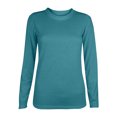 thumbnail image 1 of MeetoTime Womens T-Shirt Basic Long Sleeve Crew Neck Solid Color Tee Tops Blouse Casual Tunic Tops, 1 of 4