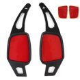 thumbnail image 1 of 2pcs Steering Wheel Shift Paddle Shifter Extension Aluminium Alloy Fit For A3 A4 A5 Q2 Q5 Q7, 1 of 4