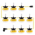 thumbnail image 2 of FungLam Industrial Grade 100' Construction Temporary LED Work String Lights, Construction Lights for Indoor or Outdoor, 2 of 6