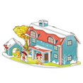 thumbnail image 1 of DIY s Decor Activities DIY Crafts Handmade Christmas Craft Houses S small house, 1 of 9