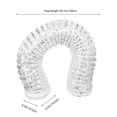 thumbnail image 4 of OUNONA Dryer Vent Flexible Hose Aluminium Foil For Kitchen Use 1Pack, 4 of 5