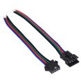 thumbnail image 4 of ANGGREK LED Strip Light,50 Pairs Connector Cable Male And Female 4 Pin Tinned Copper Core For LED Strip Light 10cm Length,Lighting Parts, 4 of 8