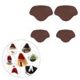 thumbnail image 4 of thinsony Semelles de Talon pour Réparation de Talon pour Hommes & Femmes Talons Hauts Café, 4 of 9