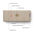 thumbnail image 3 of Bluetooth Speaker Marshall Middleton II Cream Waterproof, 3 of 8