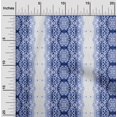 thumbnail image 2 of Oneooneviscosechiffonmediumbluefabricabstractsewingmatérielprintfabricbytheyard42inchwide, 2 of 4